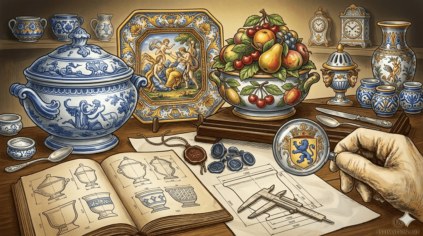 Faïence ancienne : Rouen, Moustiers, Strasbourg