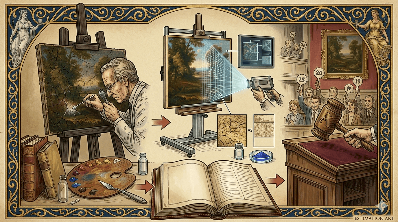 Comment vendre un tableau ancien : guide étape par étape