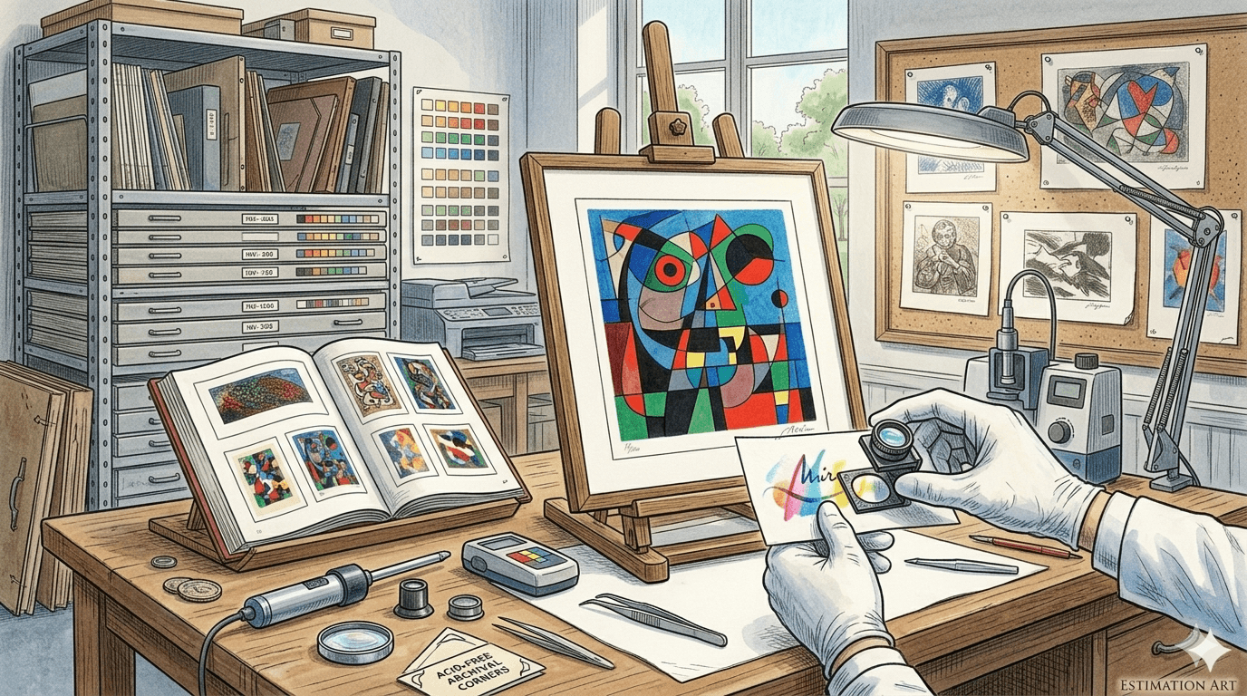 Comment estimer une lithographie ?