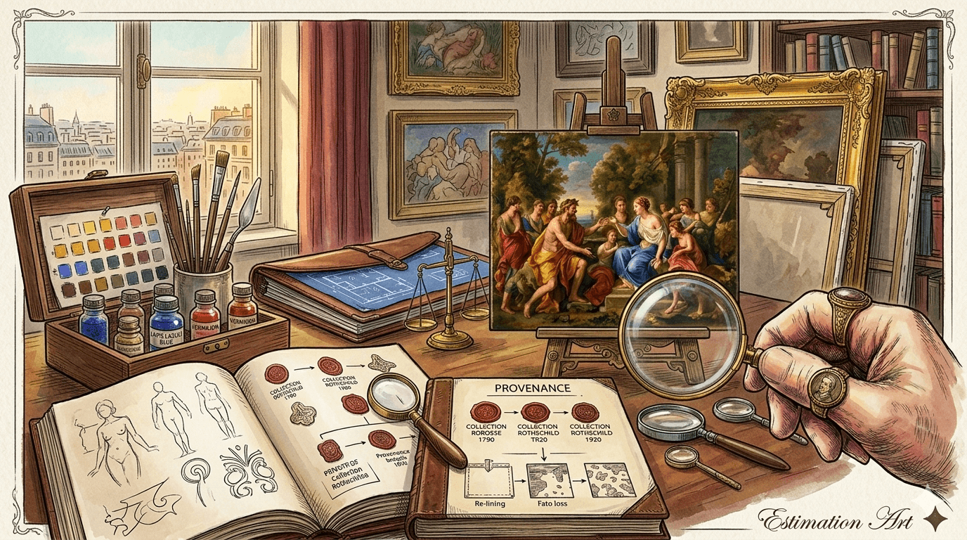 Tableau non signé : vaut-il quelque chose ?