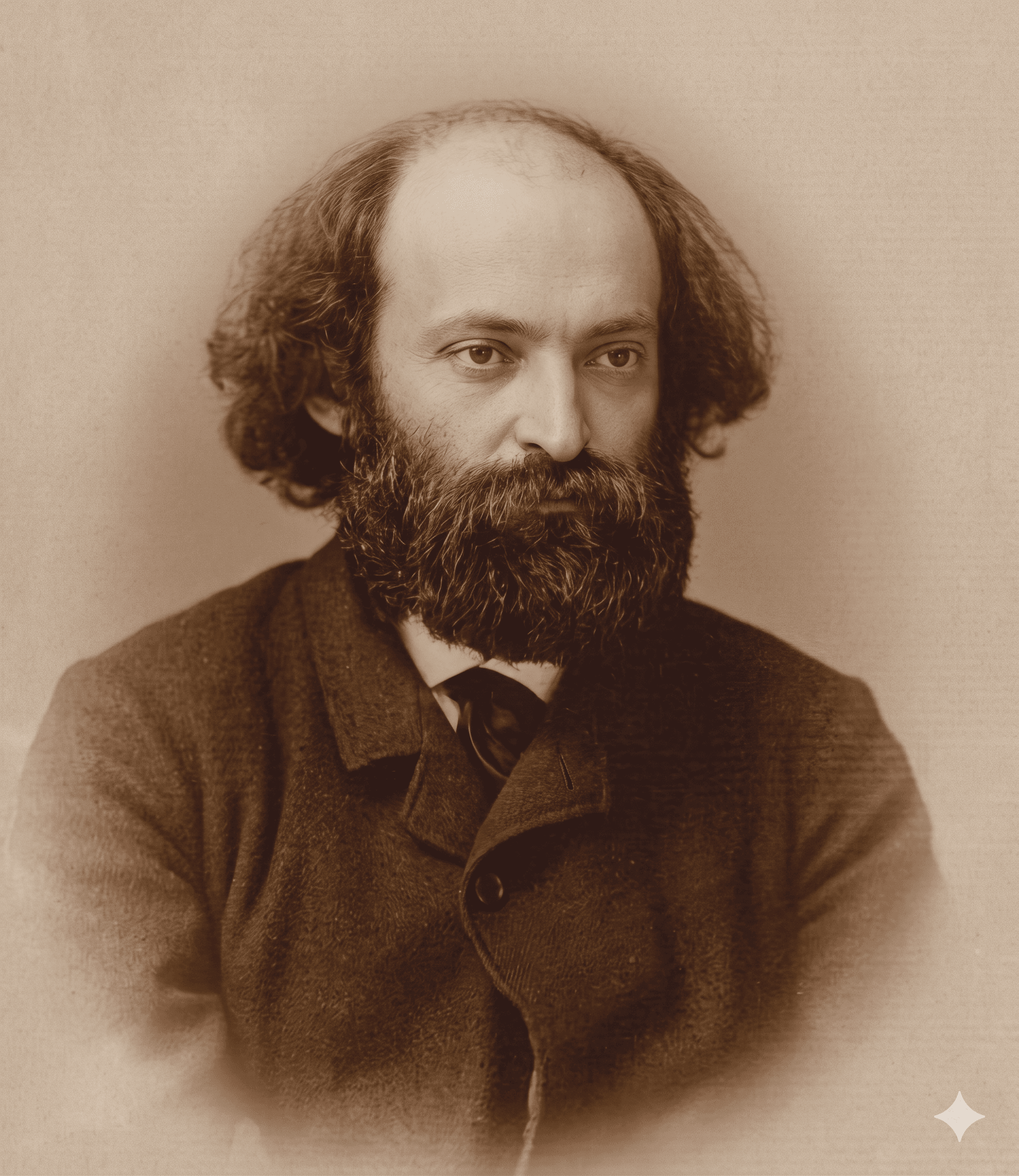 Portrait de Paul Cézanne — peinture — Post-impressionnisme