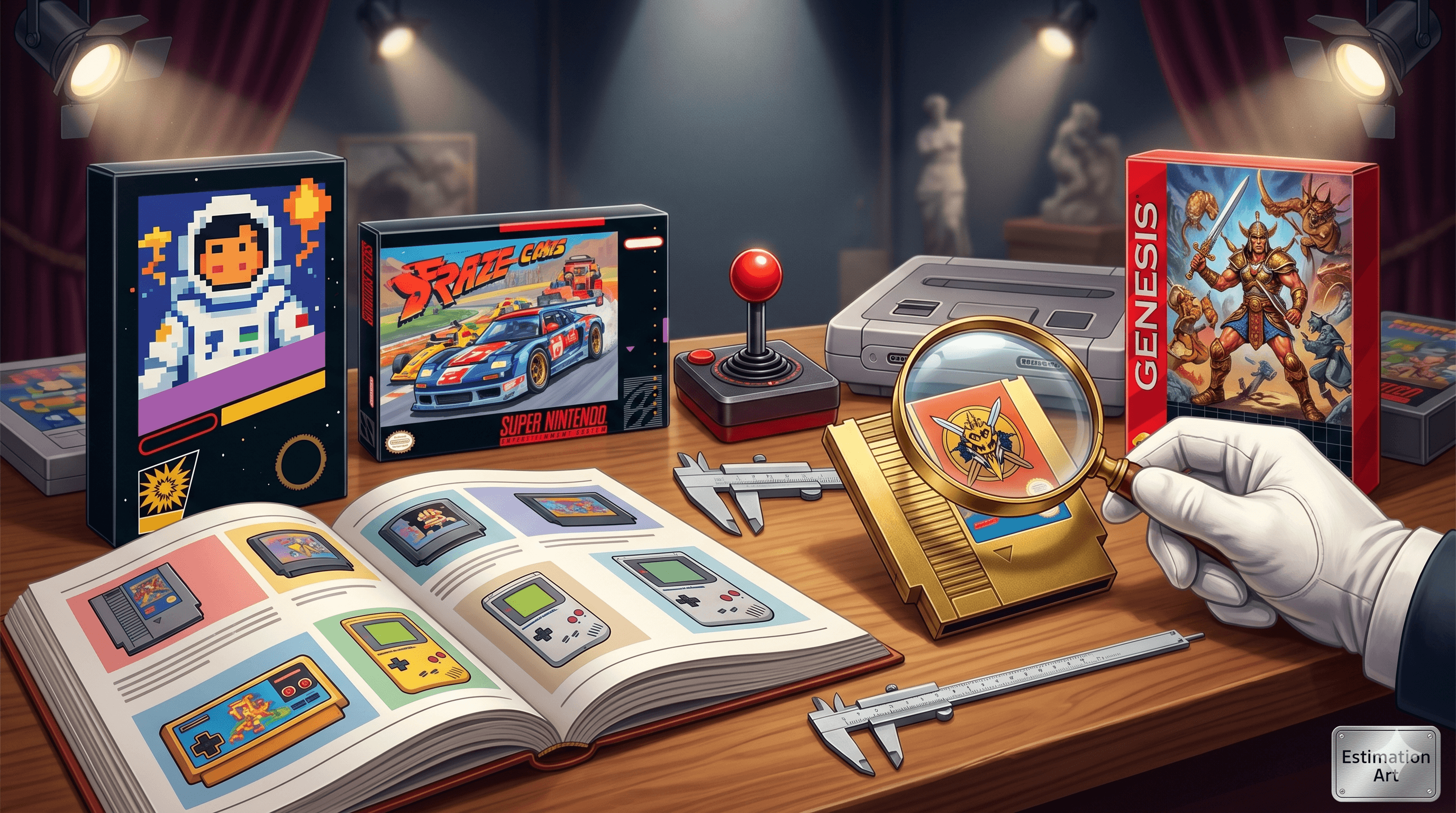 Comment vendre une collection rétrogaming aux enchères ?