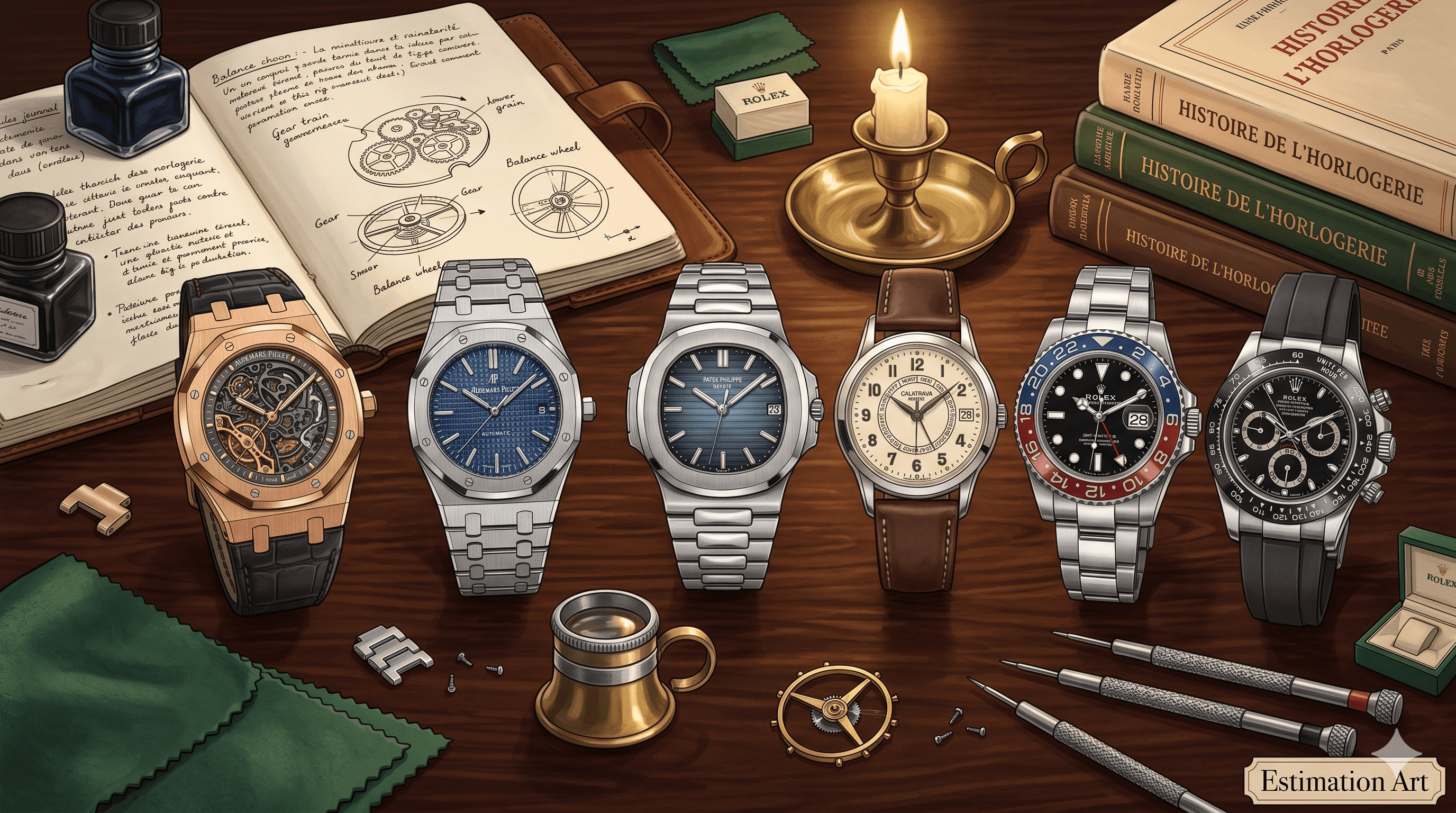 Rolex, Patek Philippe, Audemars Piguet : les références qui prennent de la valeur