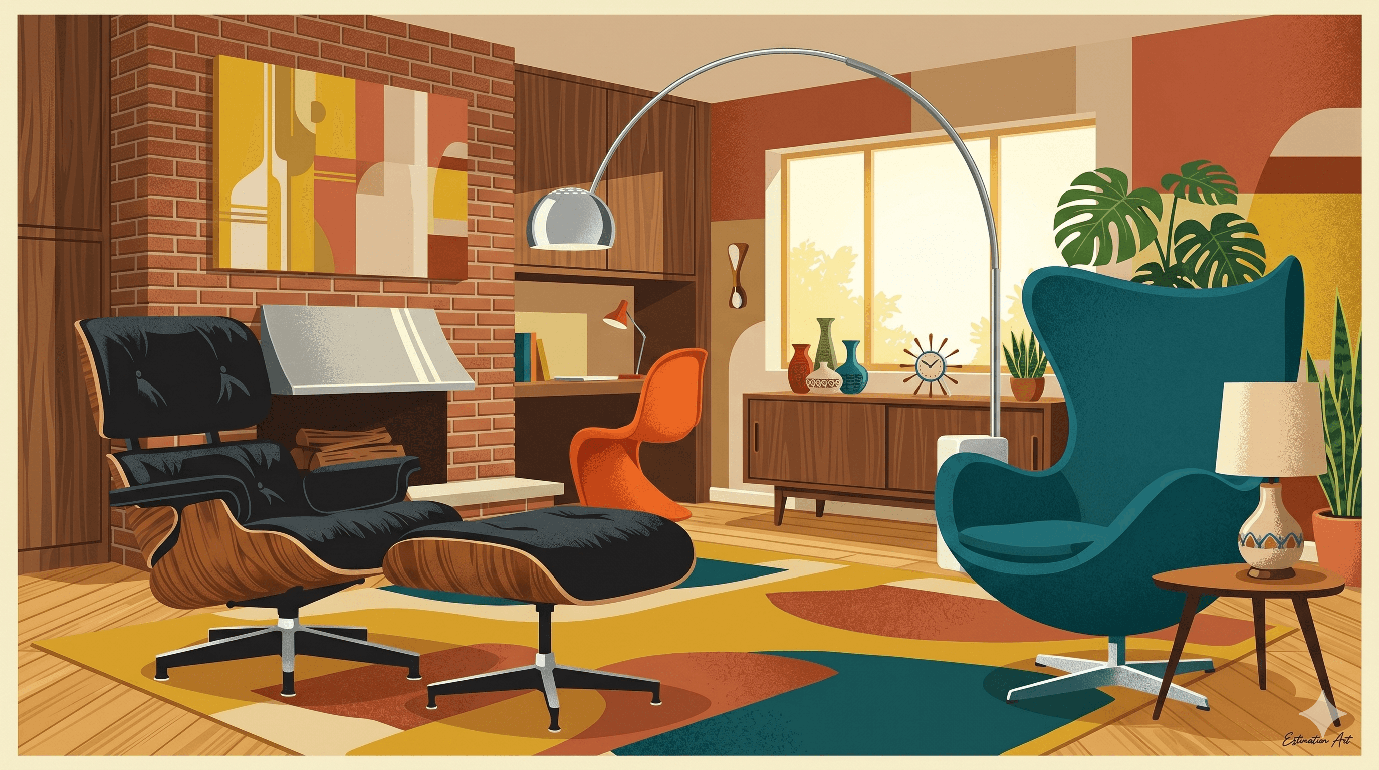 Mobilier design : comment estimer une pièce des années 50-70 ?
