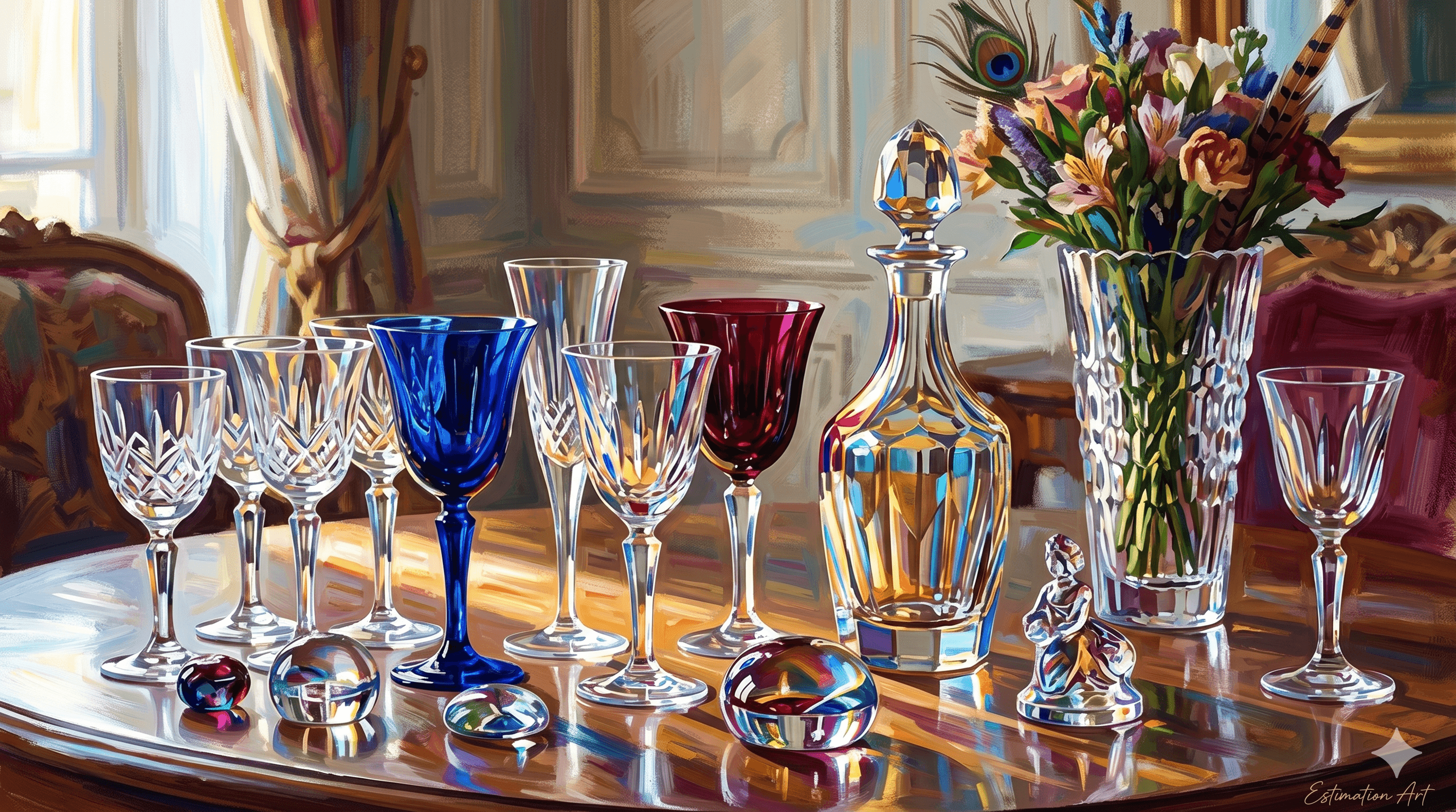 Comment estimer un cristal Baccarat signé ?