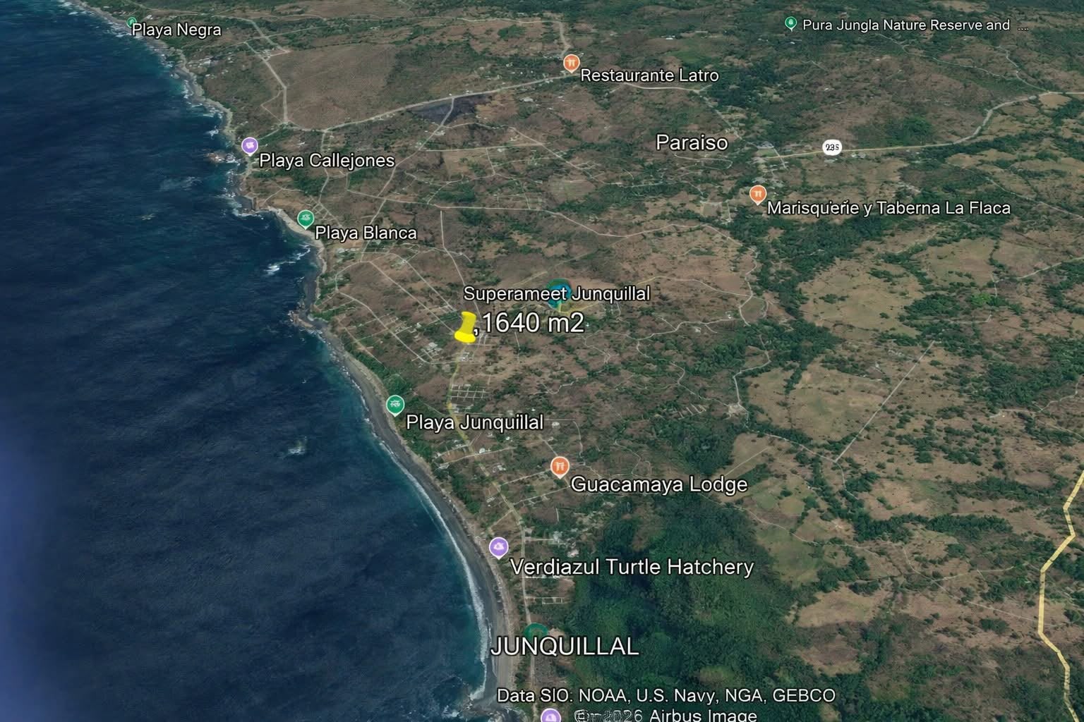 Vista 2 de Lote Junquillal