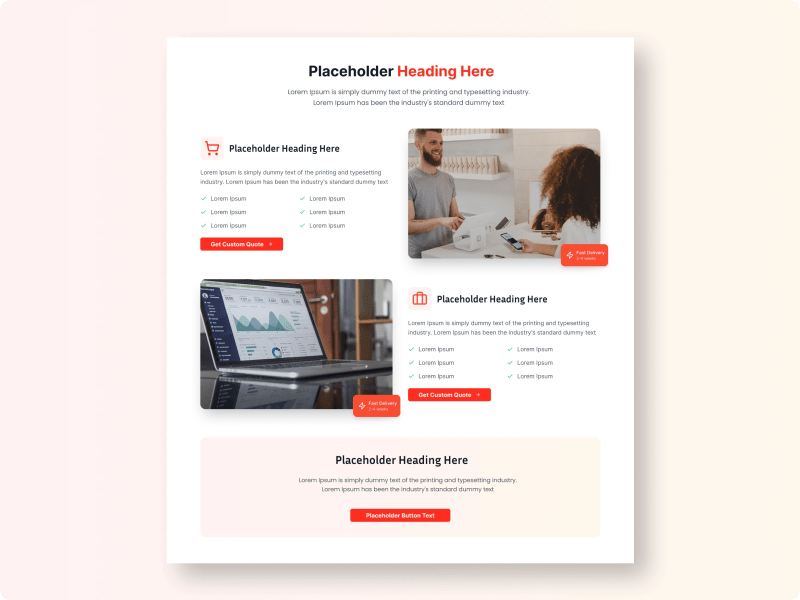 Services Section Figma Template