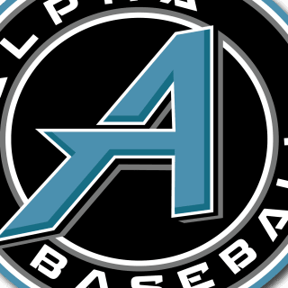 Alpha Baseball logo