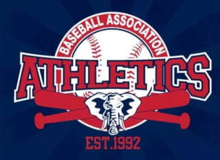 Athletics Baseball Association logo