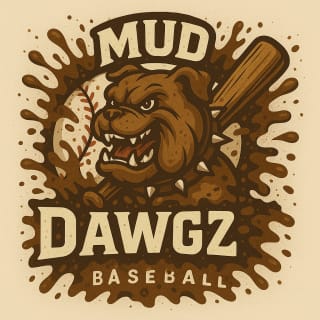 MUD DAWGZ BASEBALL logo
