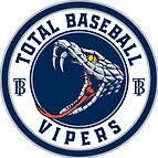 Total Vipers Baseball logo