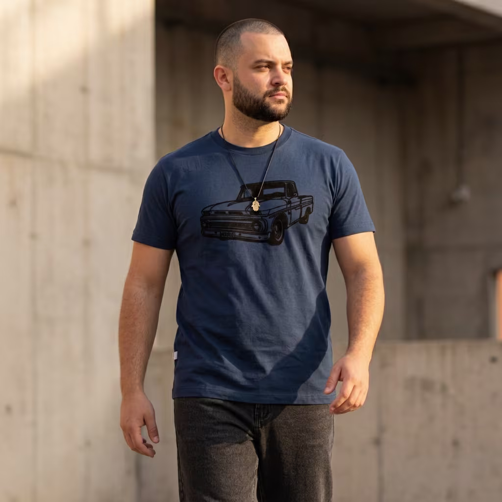 T-Shirt Vintage pickup - Vista 4