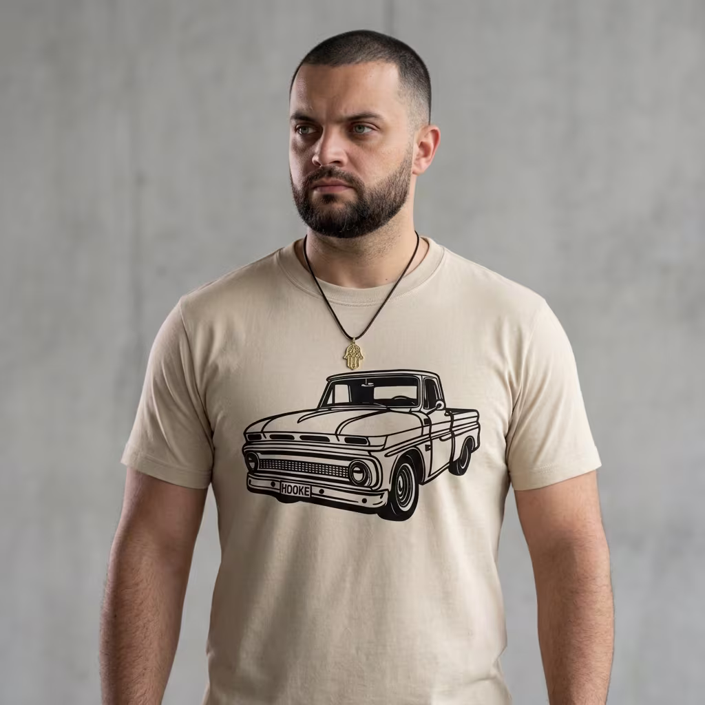 T-Shirt Vintage pickup - Vista 5