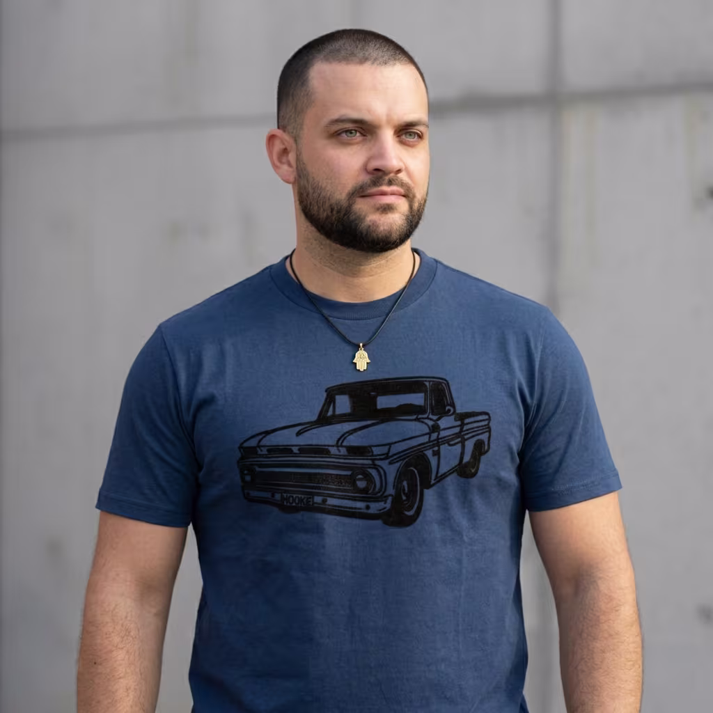 T-Shirt Vintage pickup - Vista 2