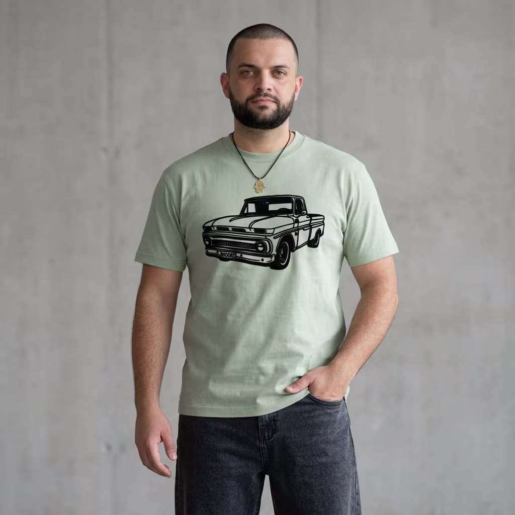T-Shirt Vintage pickup - Vista 3