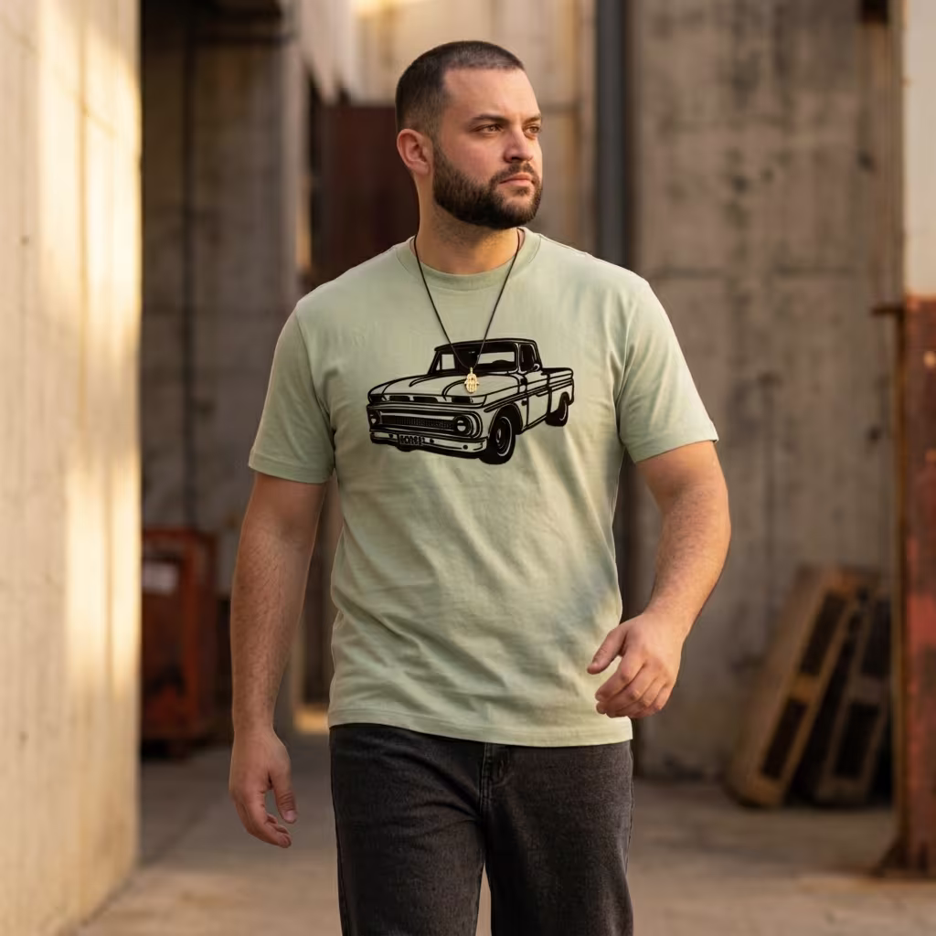 T-Shirt Vintage pickup - Vista 4