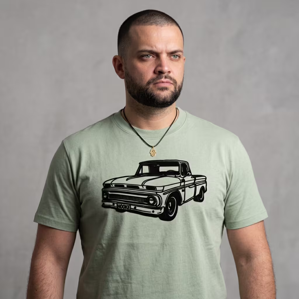 T-Shirt Vintage pickup - Vista 2