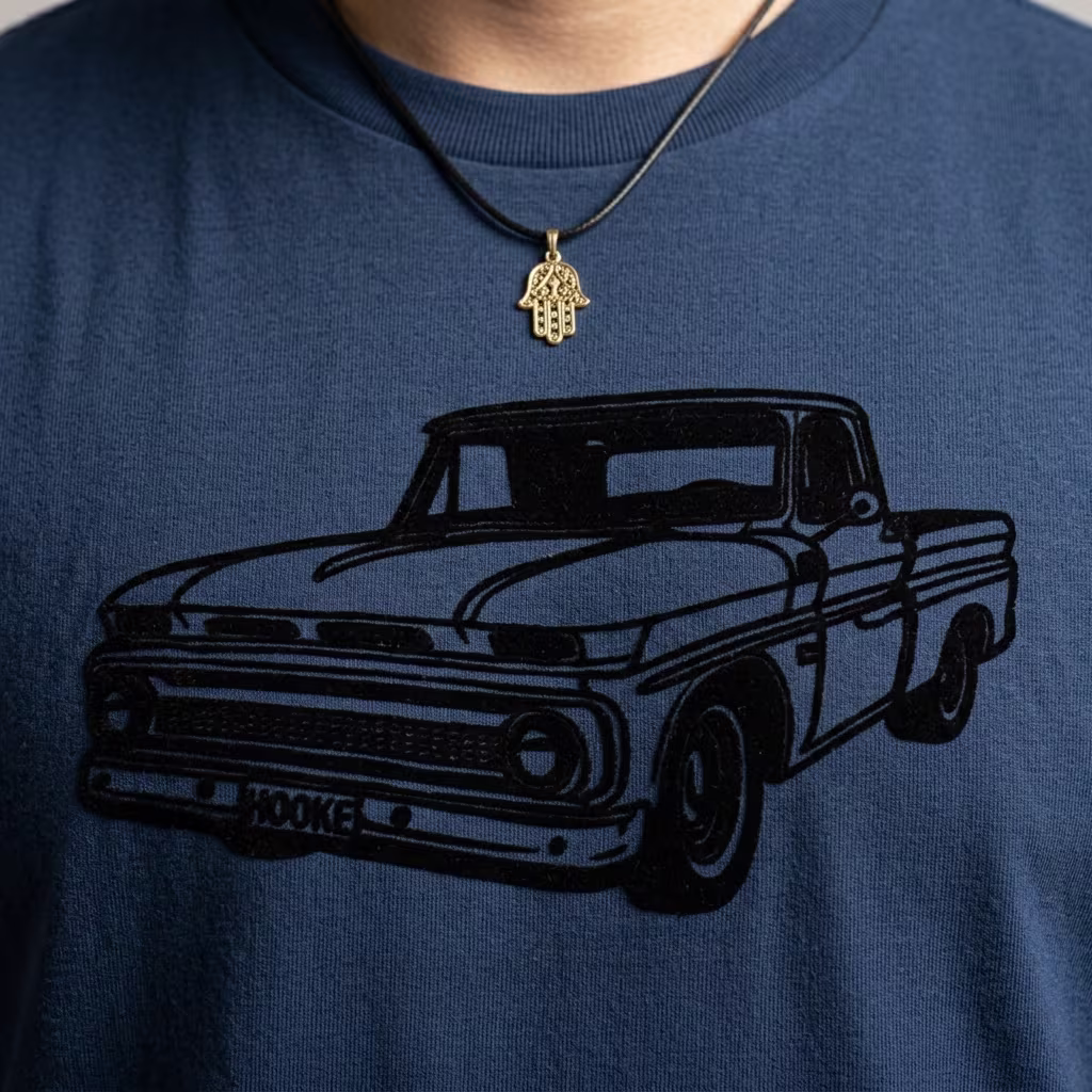 T-Shirt Vintage pickup - Vista 5