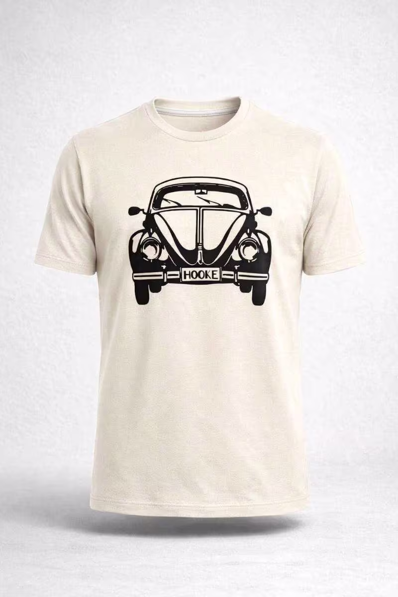 T-SHIRT VINTAGE FUSCA off white