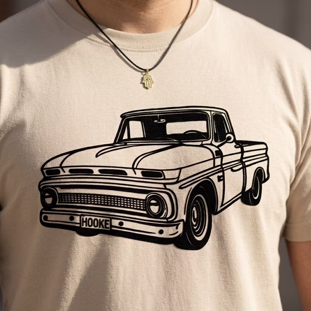 T-Shirt Vintage pickup - Vista 2