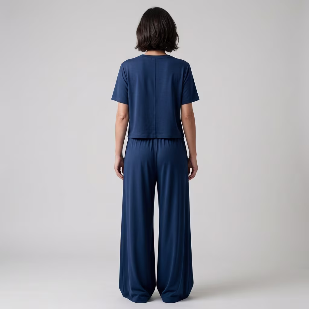 Conjunto em Viscose de alta gramatura - Vista 2