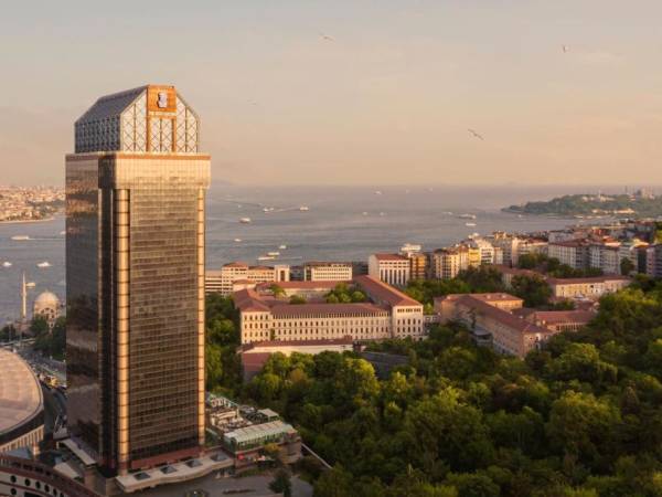 The Ritz-Carlton 5-star hotel in Istanbul