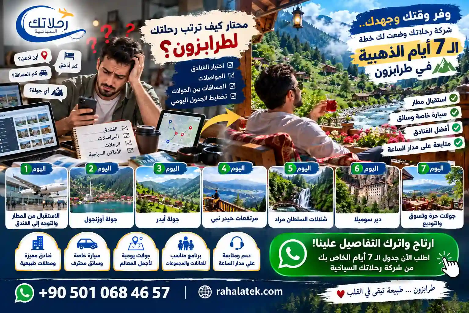 برنامج سياحي في طرابزون 7 ايام