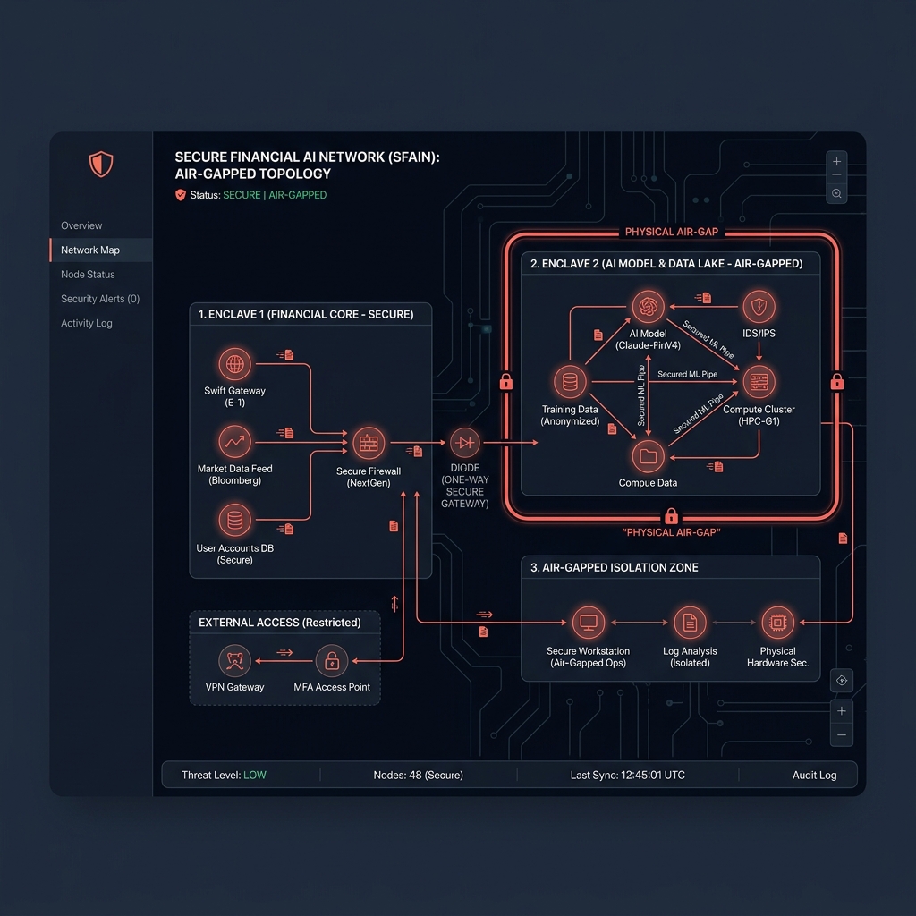 AI Deployment in Air-Gapped Financial Networks: A Practical Architecture Guide