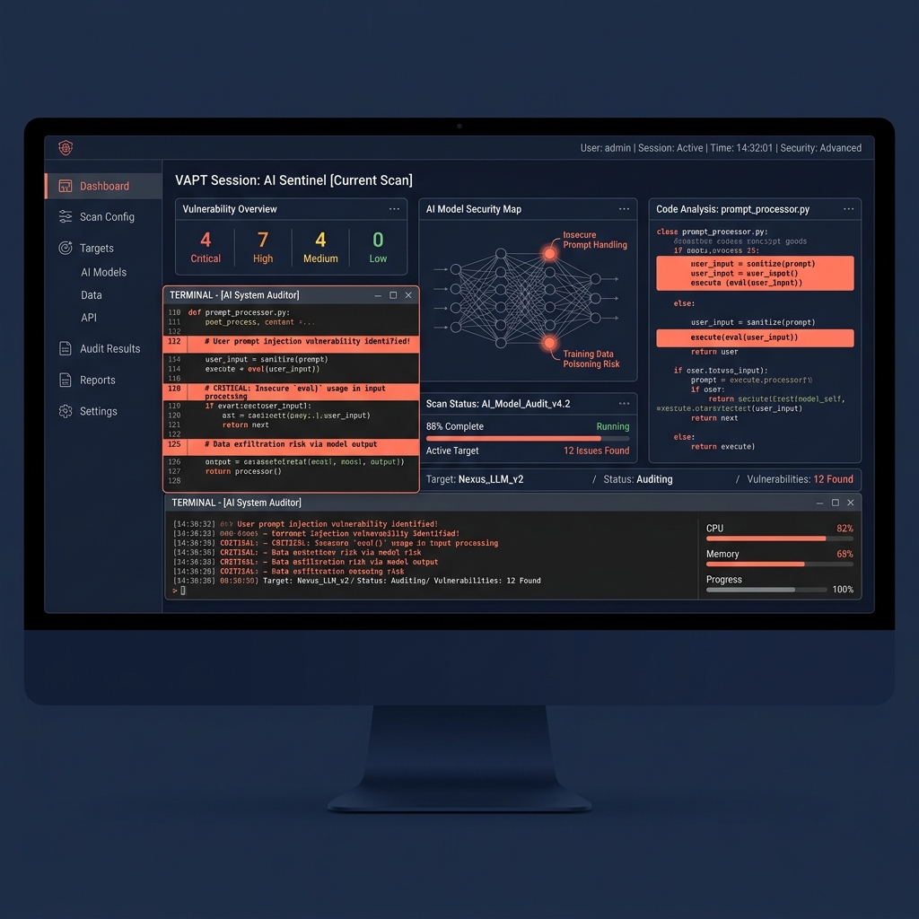 VAPT for AI Systems: Why Traditional Security Audits Miss LLM Vulnerabilities