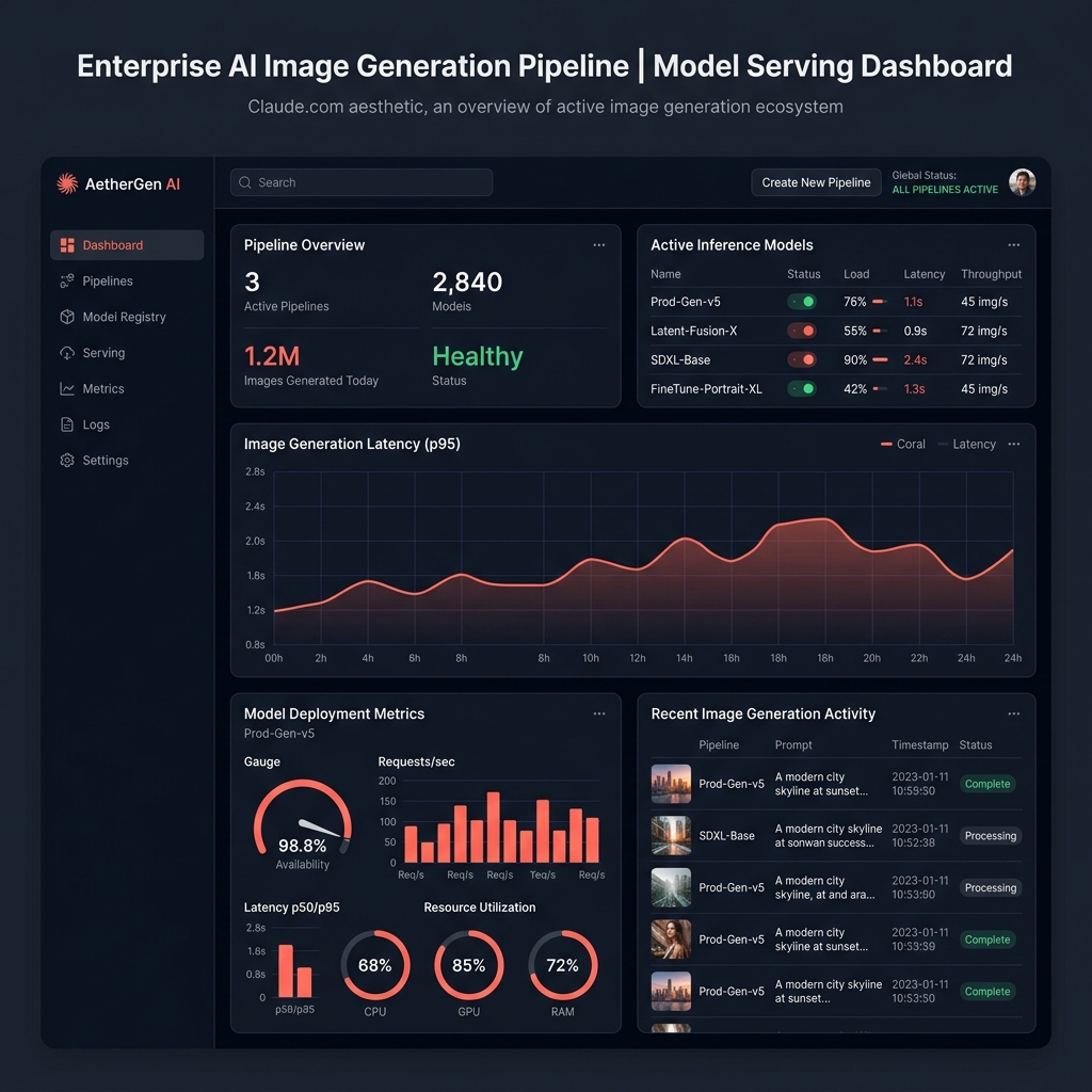 The Reality of Serving Open-Source Image Generation Models in Enterprise Environments