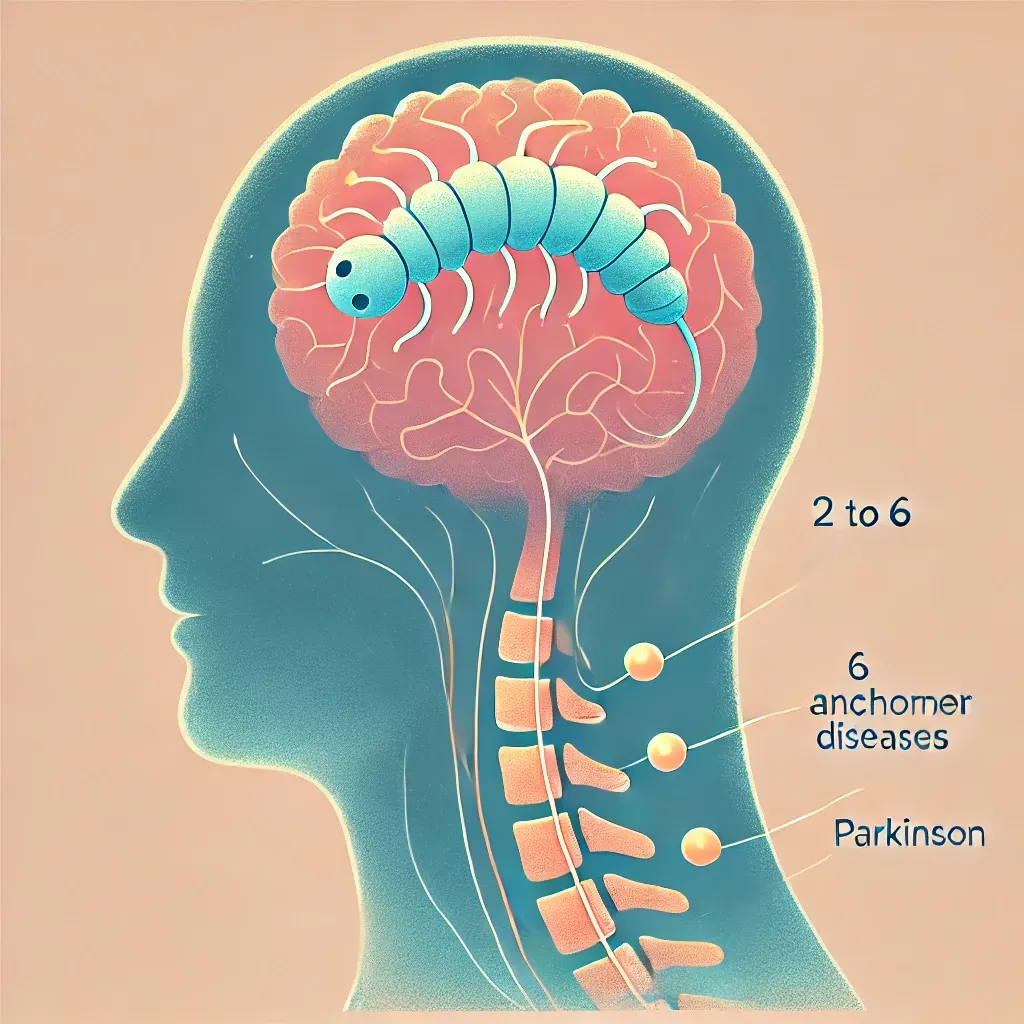 DALL·E-2024-10-17-12.25.33-An-illustration-showing-a-globe-shaped-ethereal-parasite-on-top-of-the-head-with-an-extension-running-down-the-spine.-There-are-2-to-6-anchor-points-.webp