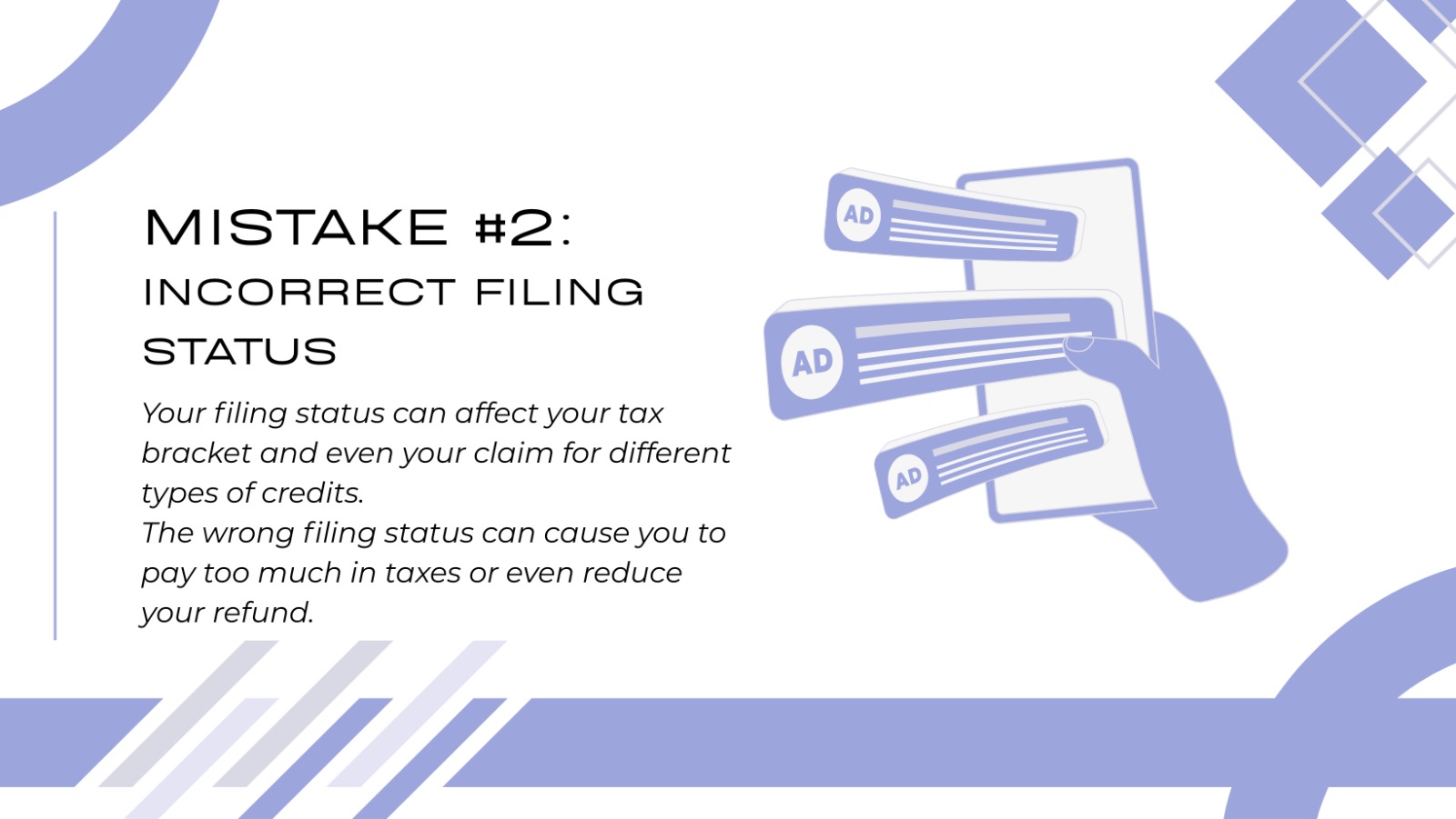 Filing Status Options