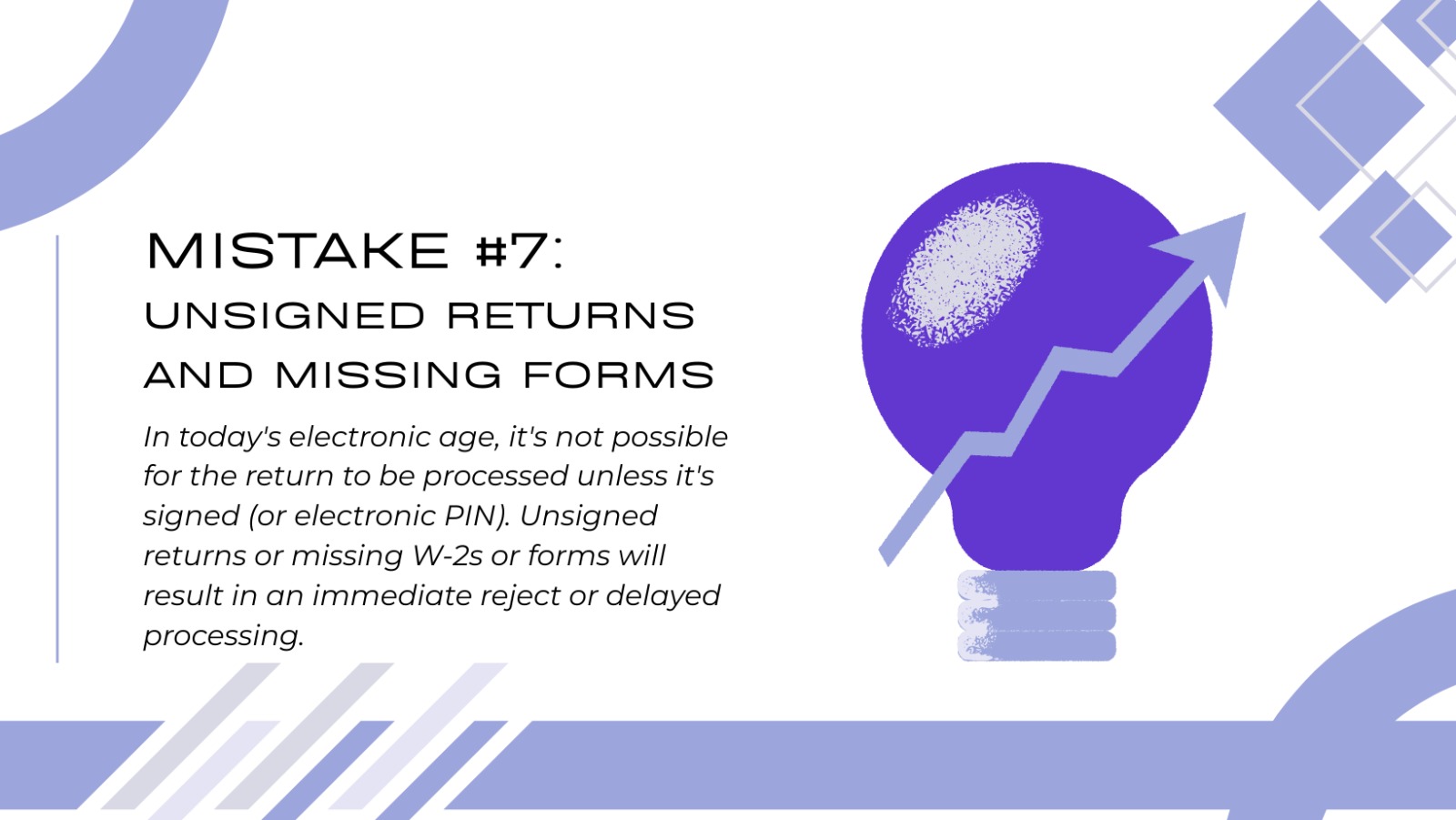 Required Signatures and Missing Forms