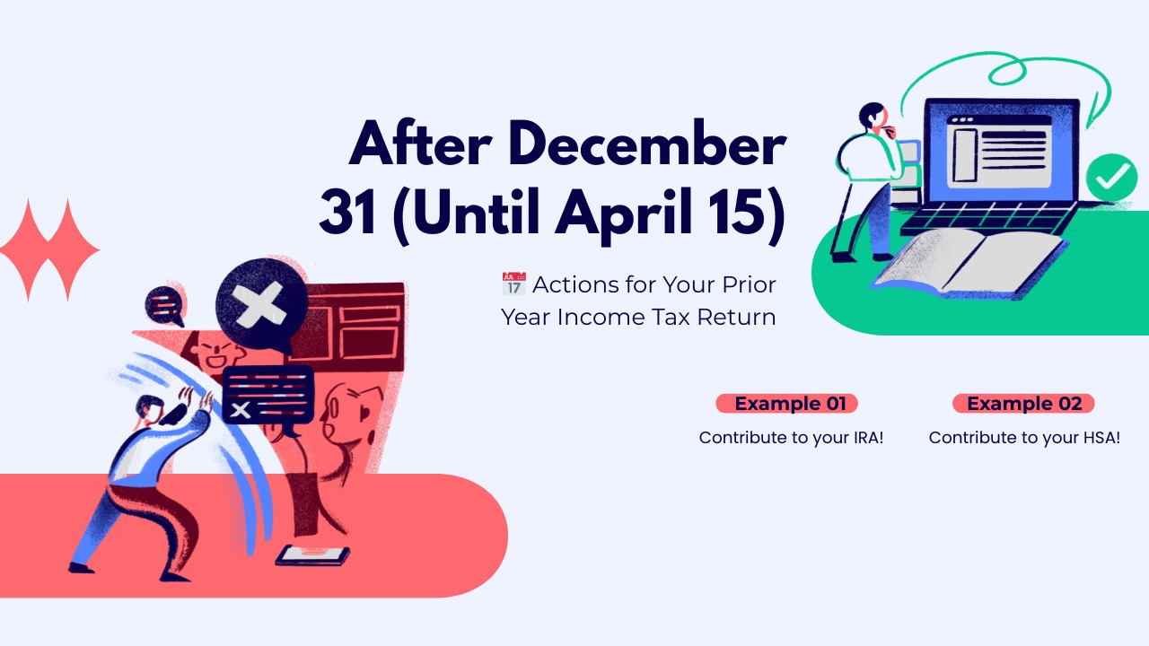 After Dec 31 Tax Strategies