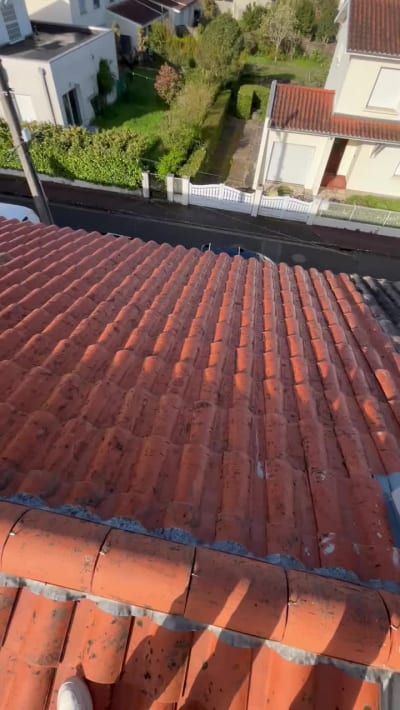 Inspection de toiture à Ascain, vidéo de chantier