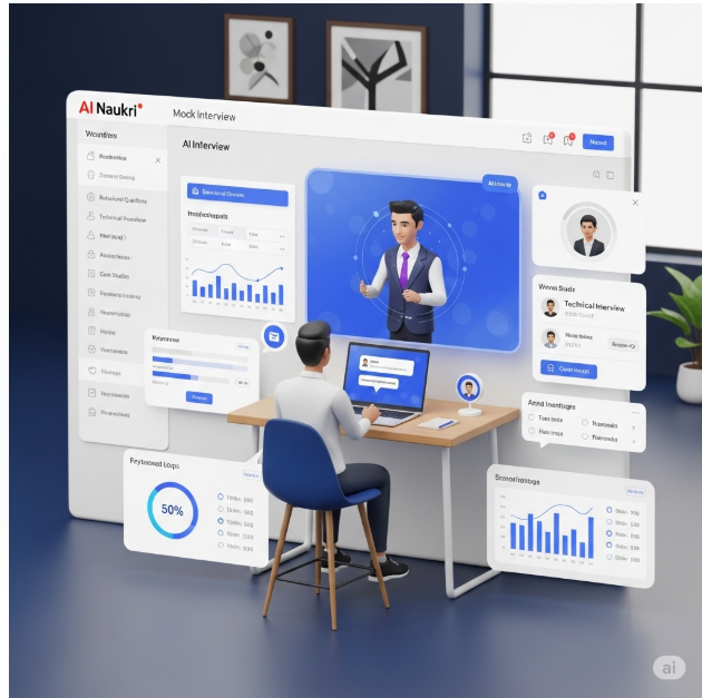 Nail Your Next Interview with AI Naukri’s Mock Interview Platform