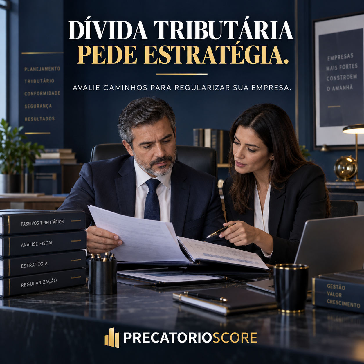 Organize o passivo. Proteja o negócio