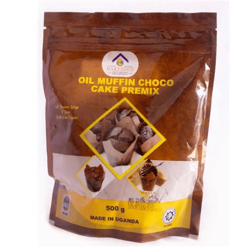 BAKESHED OIL MUFFIN CHOCO CAKE PREMIX 500G