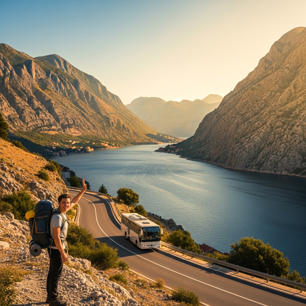 Billig transport i Montenegro 2026: Komplet guide