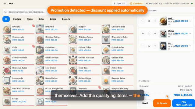Promotions & Discounts