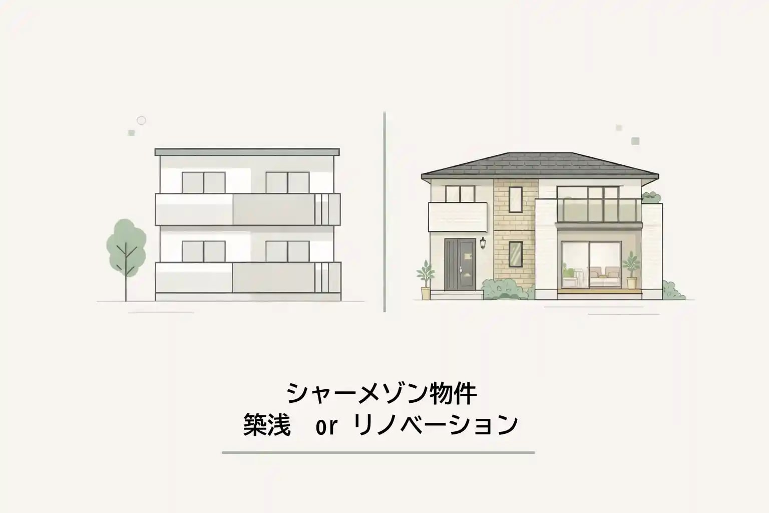 築浅とリノベ、どっちが狙い目？日向市シャーメゾンの最近の傾向と選び方の画像