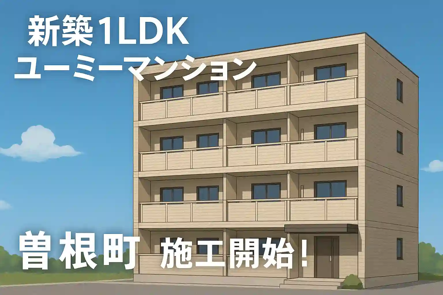 ハイドパーク 日向市曽根町 外観イメージ