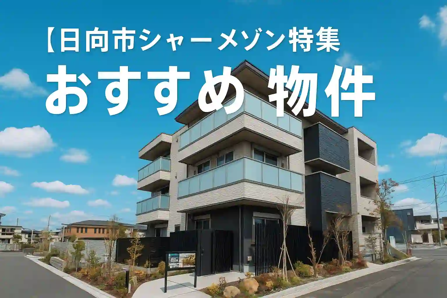 シャーメゾン日向102号室の外観