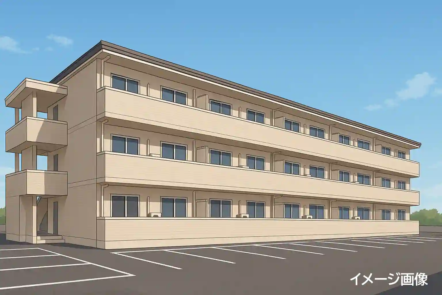 日向市財光寺の新築ユーミーマンション トレジャービルド 完成イメージ（2LDK・2LDK-L／2026年3月完成予定）