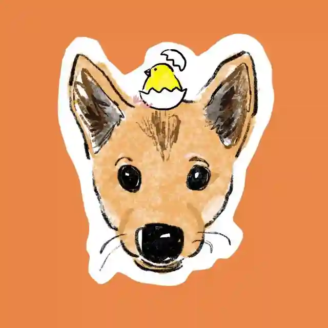 しんせい不動産 看板犬もみじ