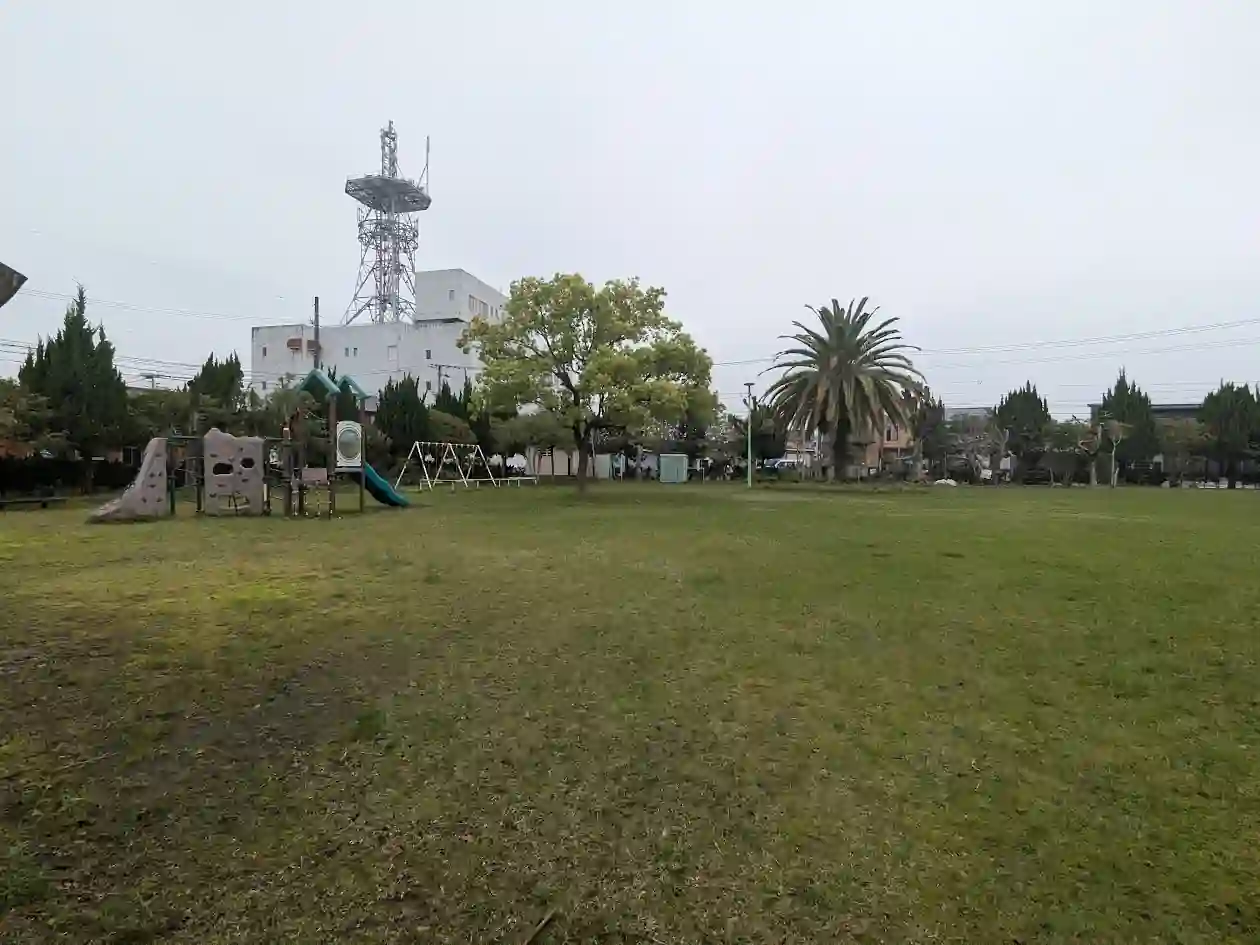 日向市新生町にある新生公園の様子