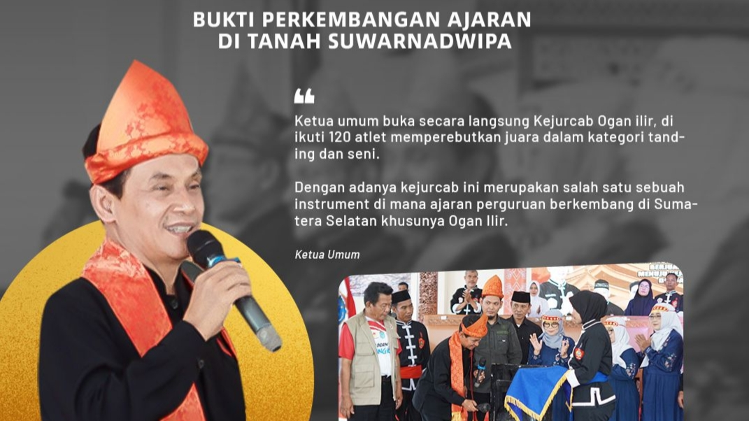 Ketum buka kejuarcab ogan ilir