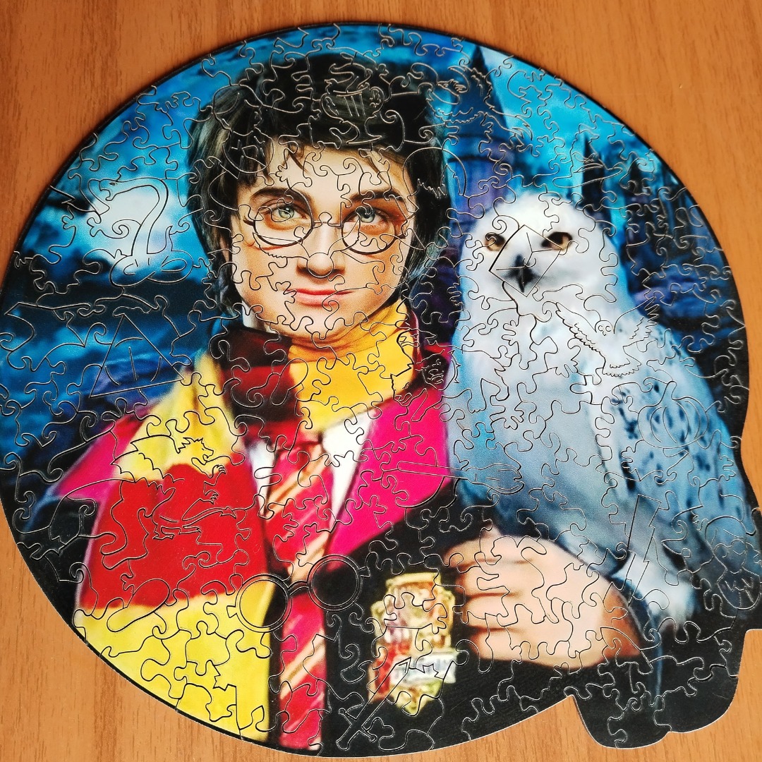 Harry Potter & Hedwig: El Puzzle de Madera "Legado Mágico"