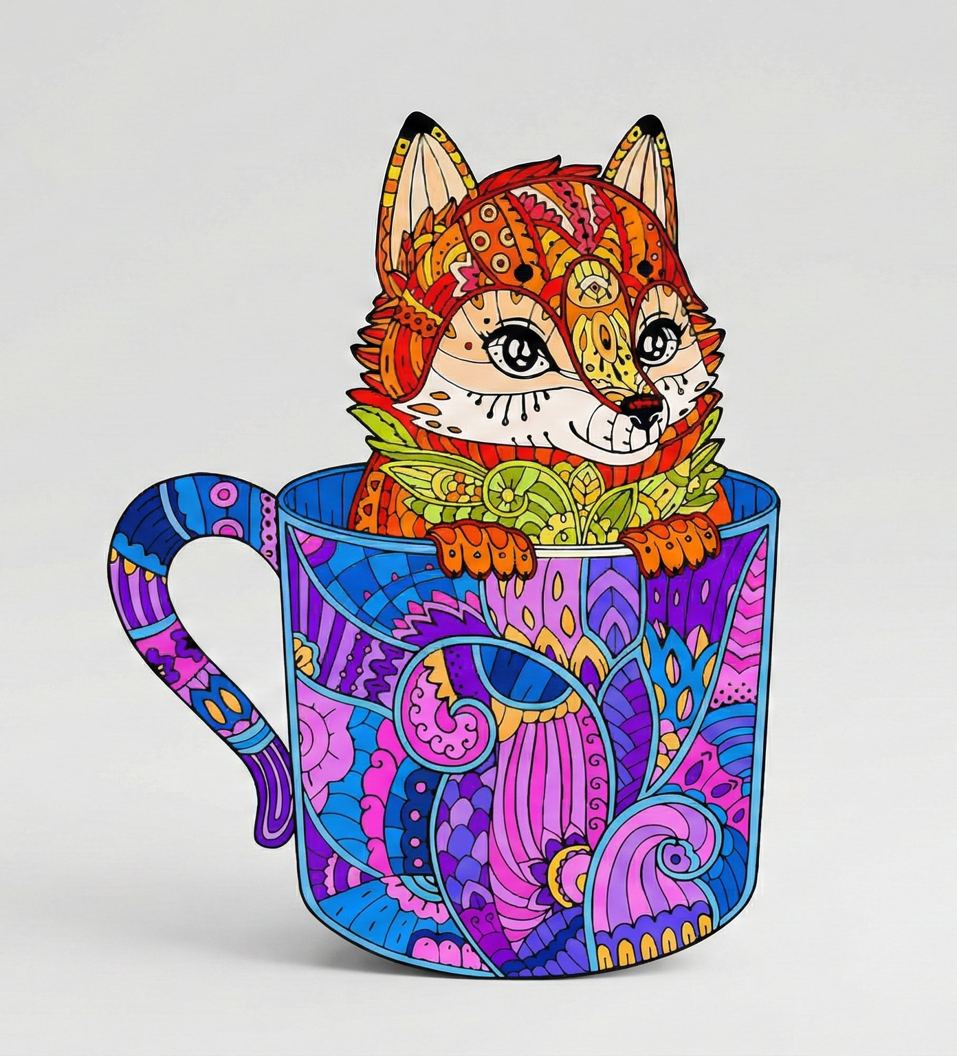 Zorro Místico en Taza