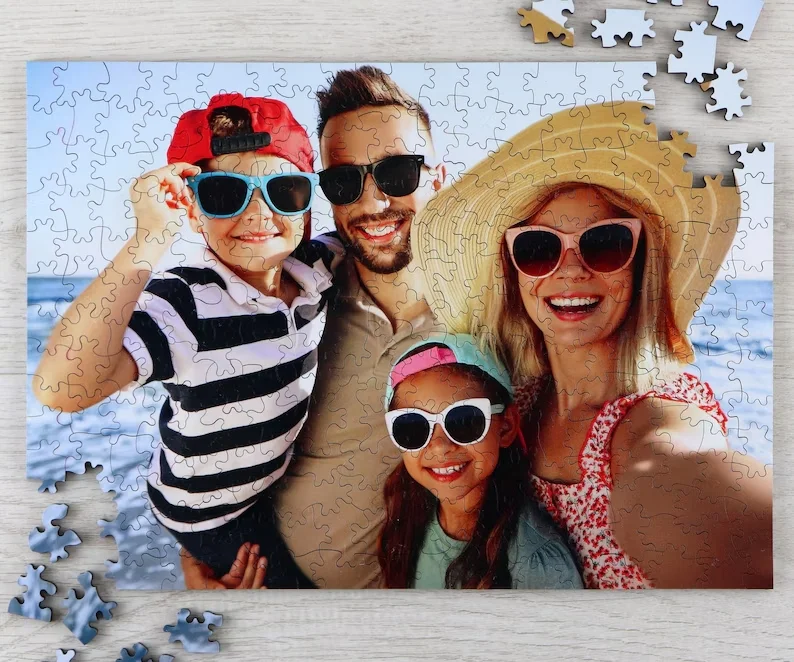Rompecabezas Personalizado con Foto Familiar